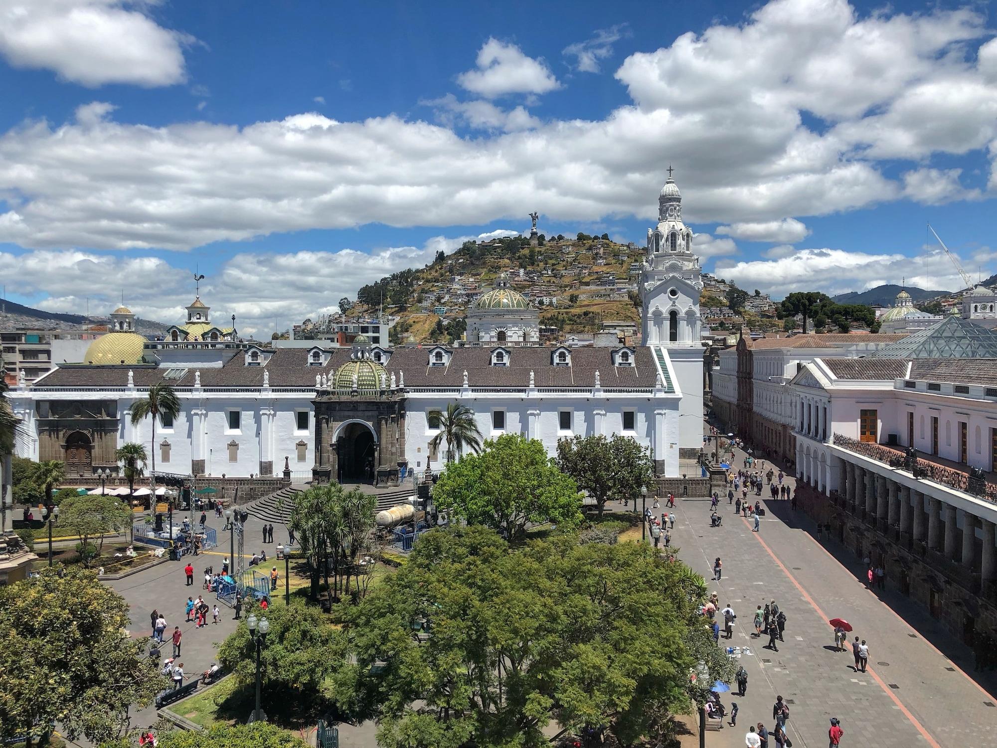 Plaza Grande Hotel Quito Zewnętrze zdjęcie