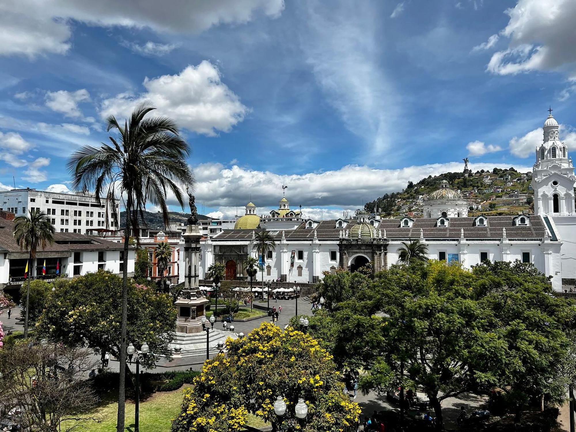 Plaza Grande Hotel Quito Zewnętrze zdjęcie